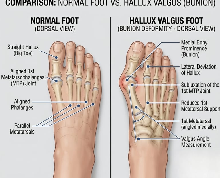 Hallux valgus (bunion)