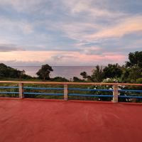 Callachuchi Homestay roof deck ocean view