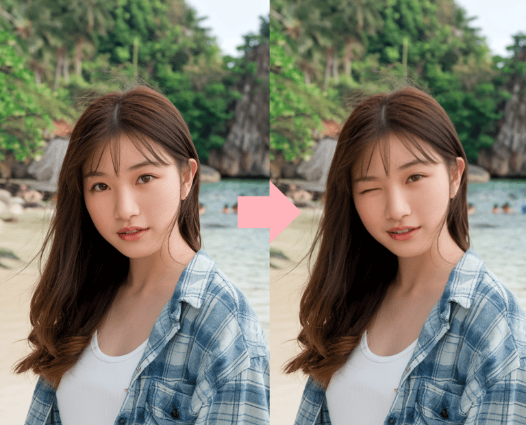 AI Change Facial Expression