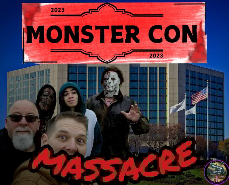 Movie poster for Monster Con Massacre