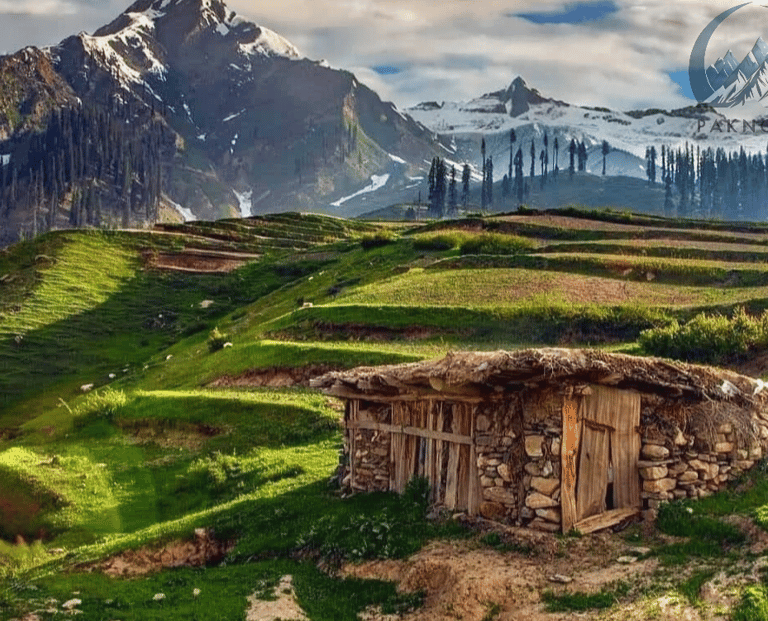 Old mud house at kaghan valley