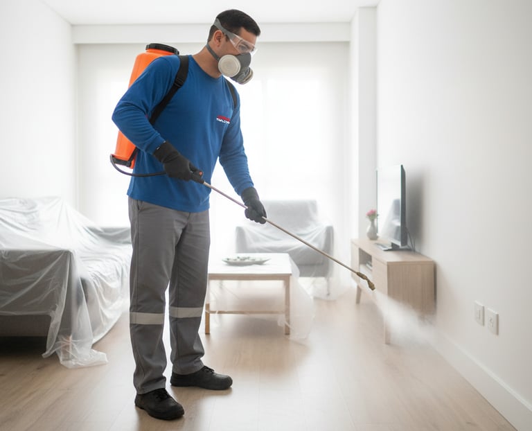 dedetização em residência