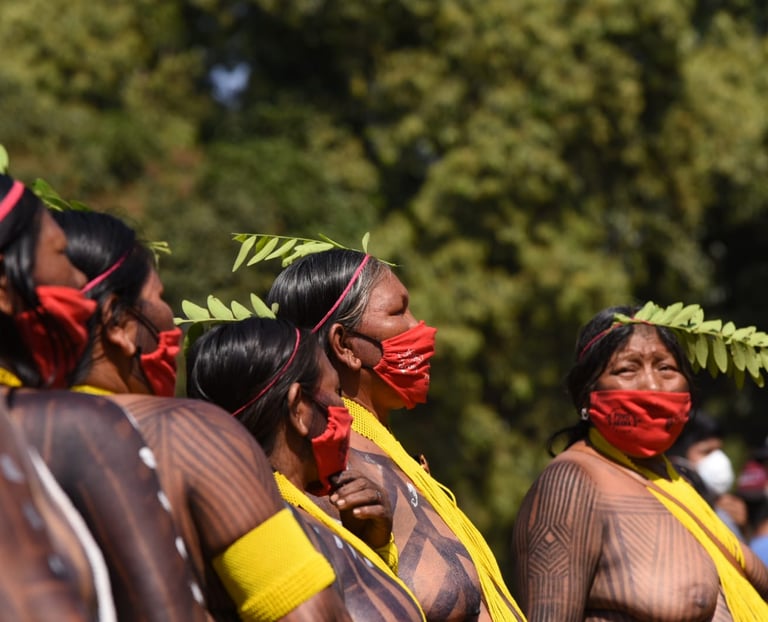 MARCHA DAS MULHERES INDIGENAS 