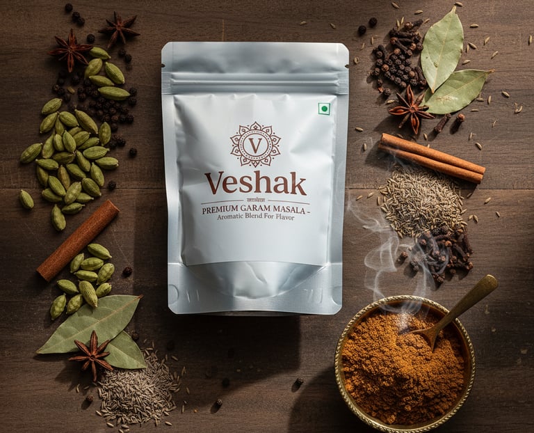 Homemade Organic Garam Masala Spice Blend from Uttarakhand – Veshak