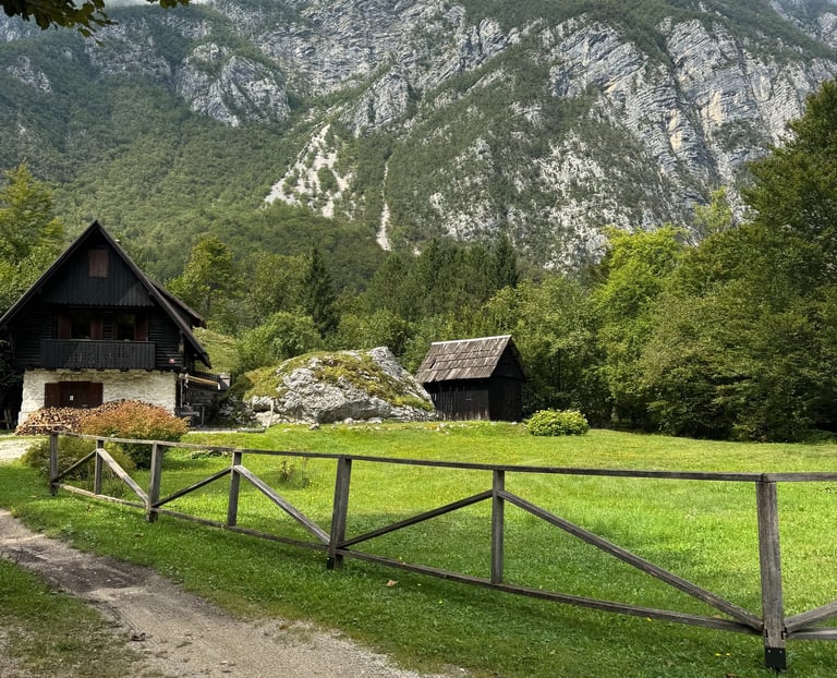 Slovénie - Maison à côté du lac Bohinj