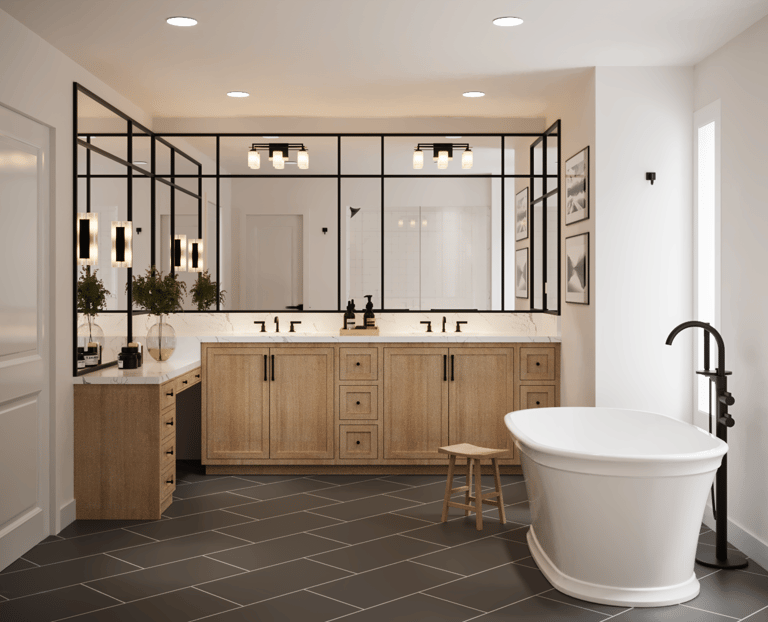 Master Bathroom design layout