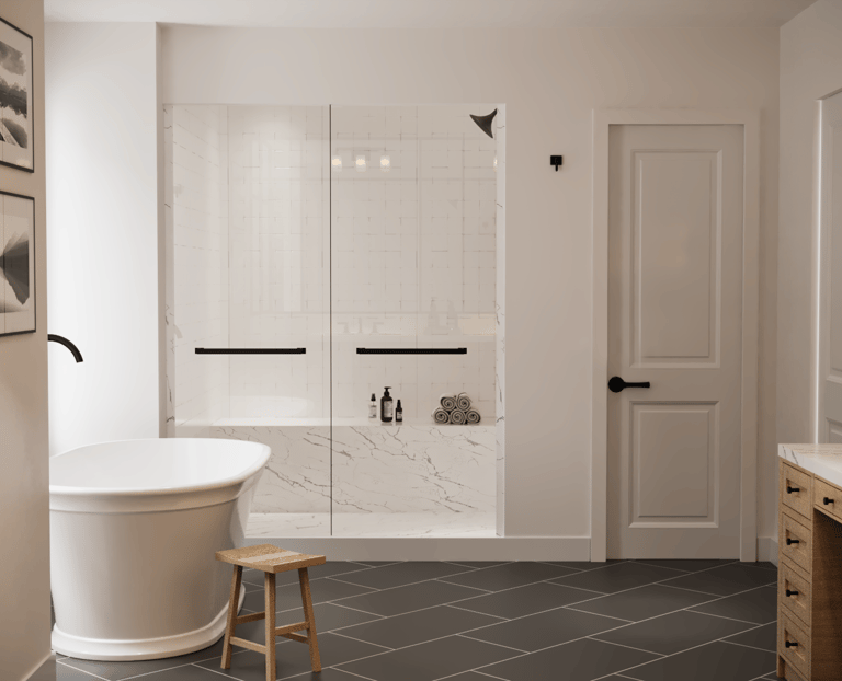 Master Bathroom design layout