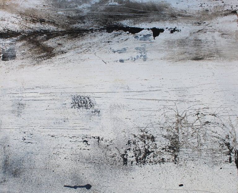 Jaï - Acrylique sur toile 2025 Vendue - Le Vivre 61x50cm - Artiste Carla Bayle 