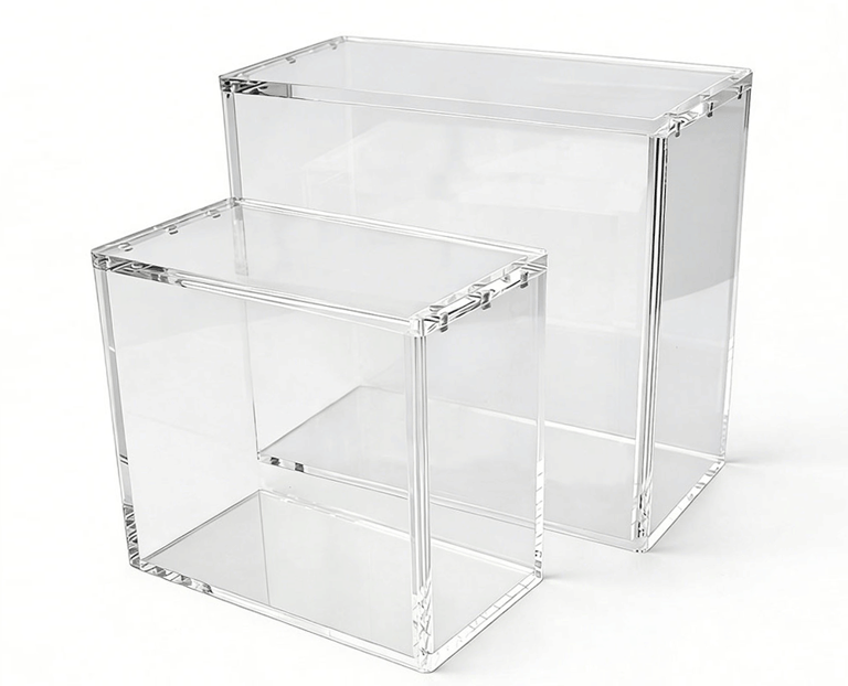 etb acrylic case booster box acrylic case magnetic acrylic case