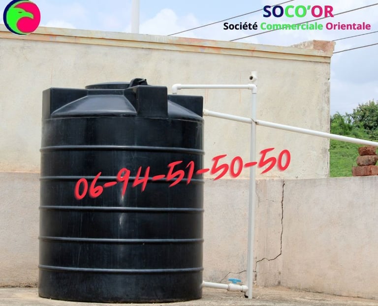 Citerne plastique Maroc 
