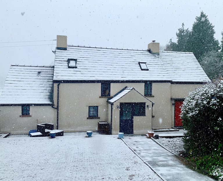 Lapstone Cottage, the home of Bridge 76 Adventures, a paddleboard hire company on the Monmouthshire and Brecon canal.