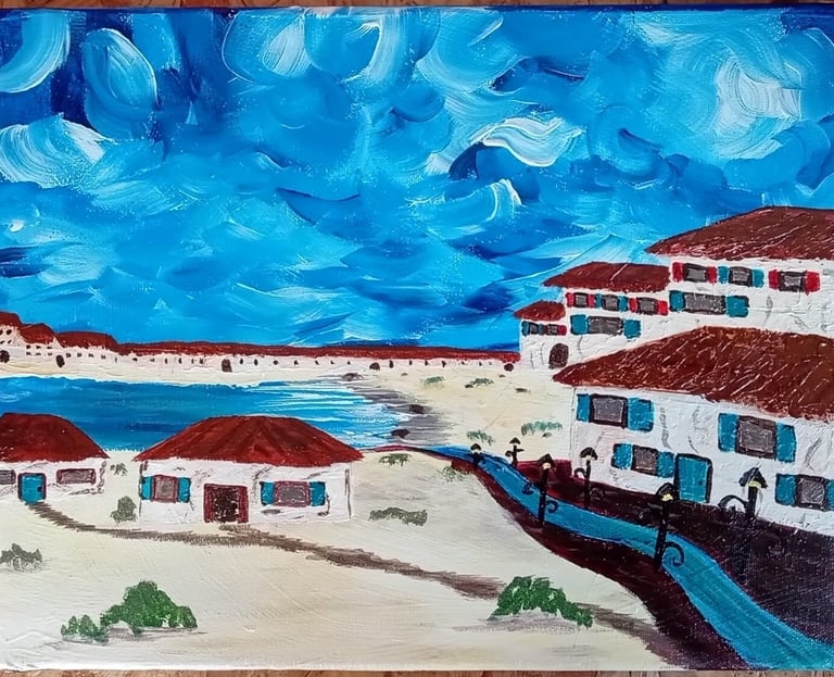 Impressions of the Riviera (painting) Kylee Nicole Smith