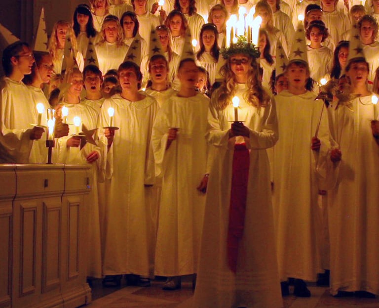 Swedes celebrate Lucia