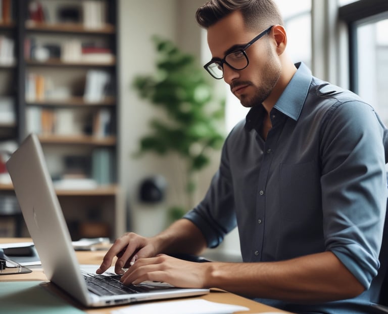 a man riding a skateboard down the side of a ramp
