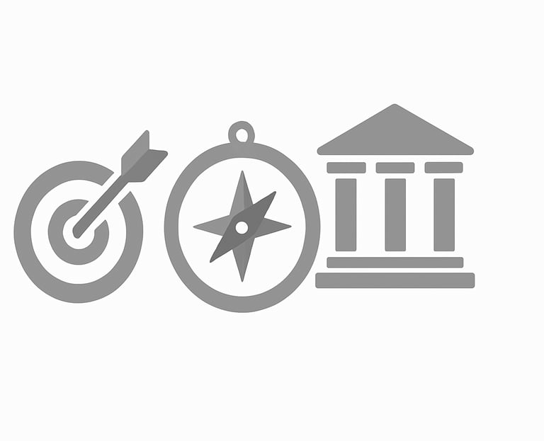 Misión, visión y valores