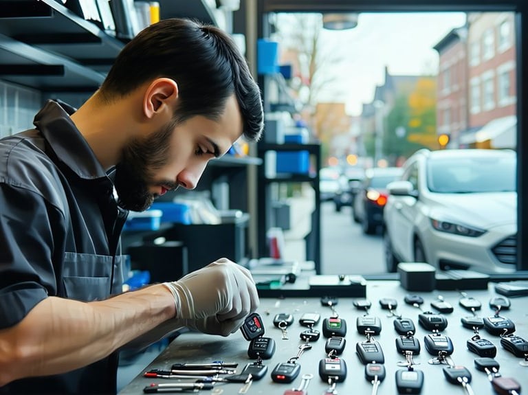 Auto locksmith in Harehills