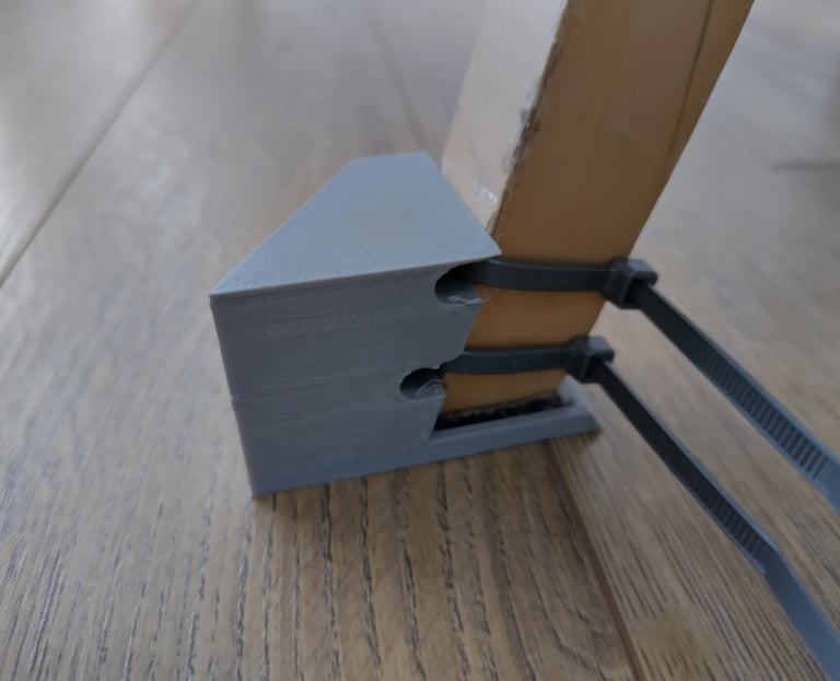 proteção cadeira sujeita com bridas