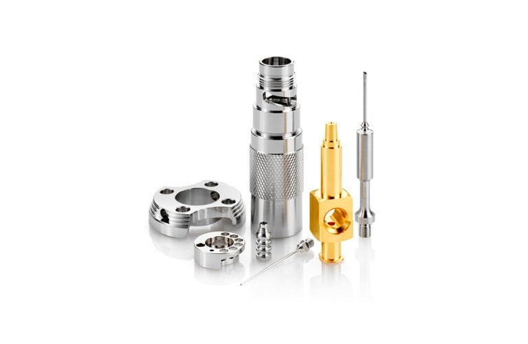 micro precision turned and machined components