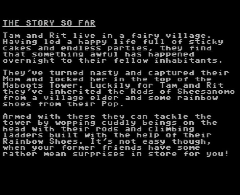 C64 Rodland Backstory