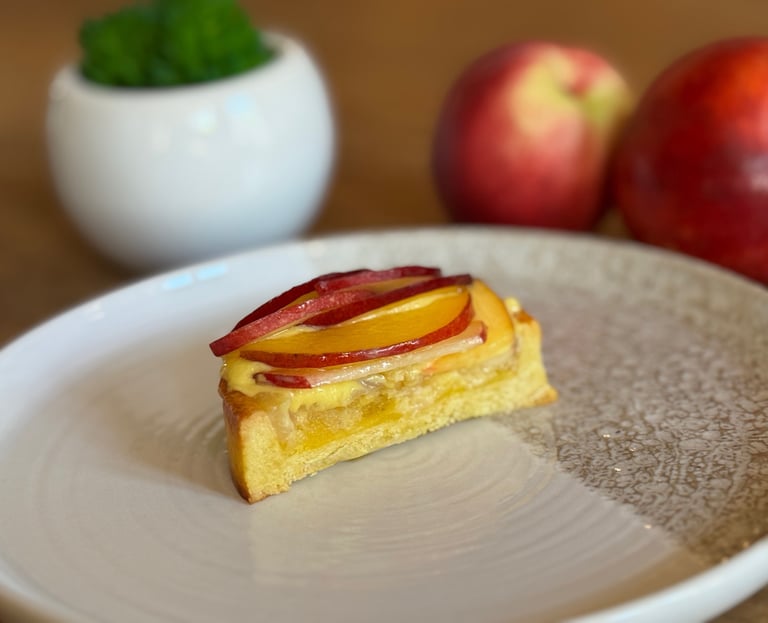 tarte nectarine verveine