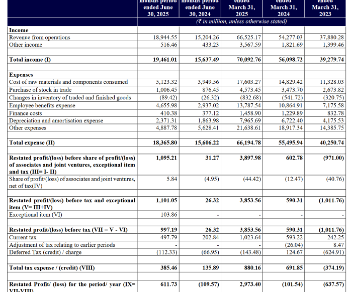 income statement_lenskart business analysis