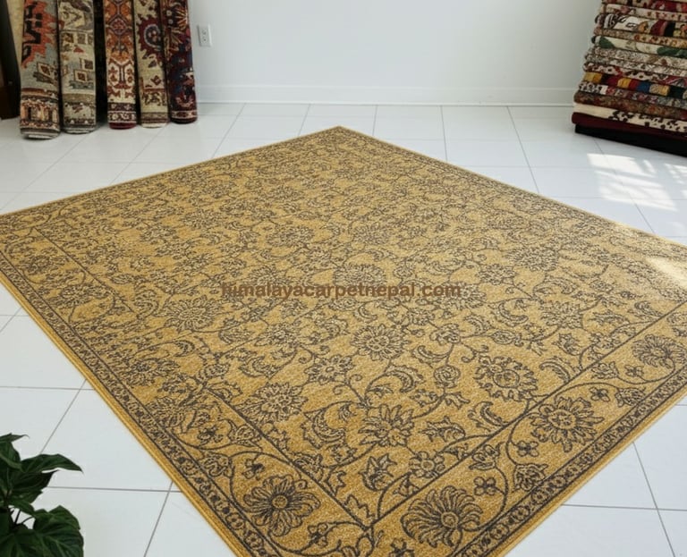 Custom bespoke handmade rugs crafted in Nepal – abstract design-Himalaya Carpet Industries