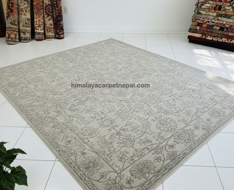 Custom bespoke handmade rugs crafted in Nepal – abstract design-Himalaya Carpet Industries