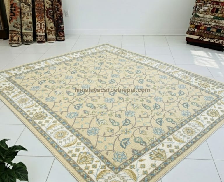 Custom bespoke handmade rugs crafted in Nepal – abstract design-Himalaya Carpet Industries