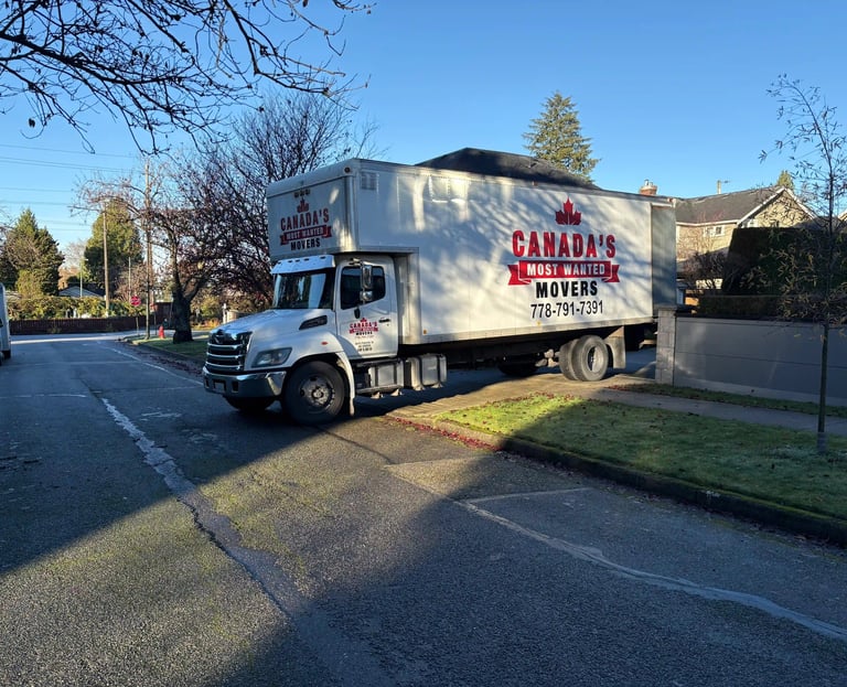 Loading In Vancouver For Move To Calgary