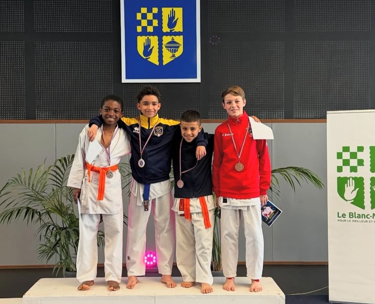 Podium des pupilles -35kg