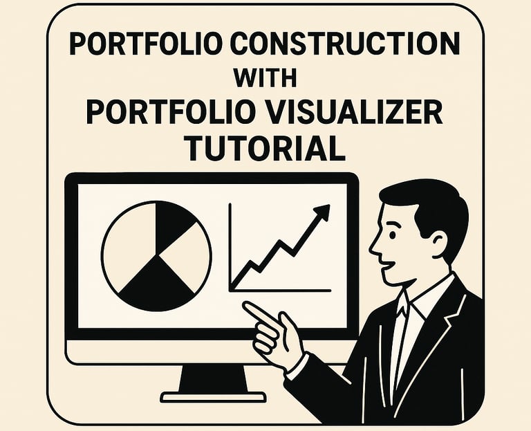 image of portfolio construction with data