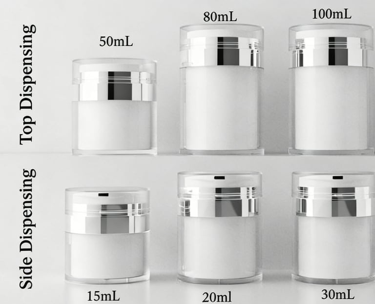 airless bottles