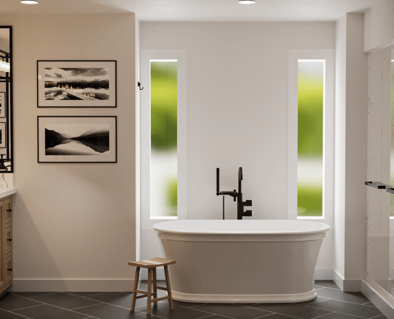 Master Bathroom design layout
