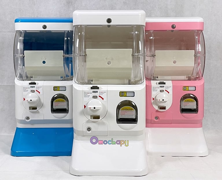 Mesin Gashapon 1 layer dengan 3 varian warna