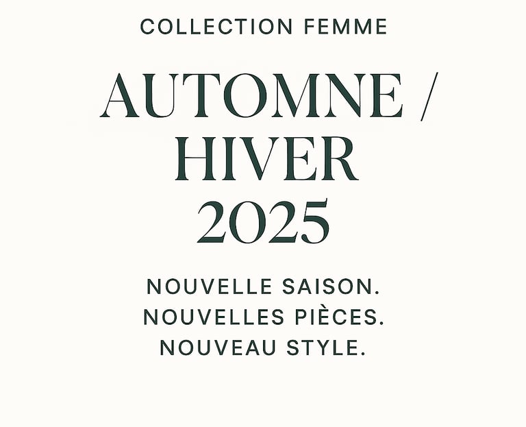 collection automne hiver