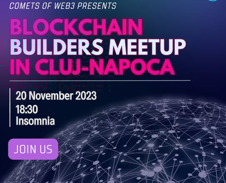 blockchain builders cluj announcement