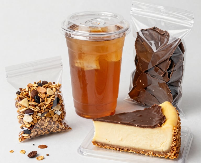 A close-up of a wrap filled with crispy falafel, fresh greens, purple onions, and a drizzle of creamy sauce. The wrap is cut in half, displaying the colorful and textured filling. Sunlight streams through a nearby window, casting a warm glow over the plate.