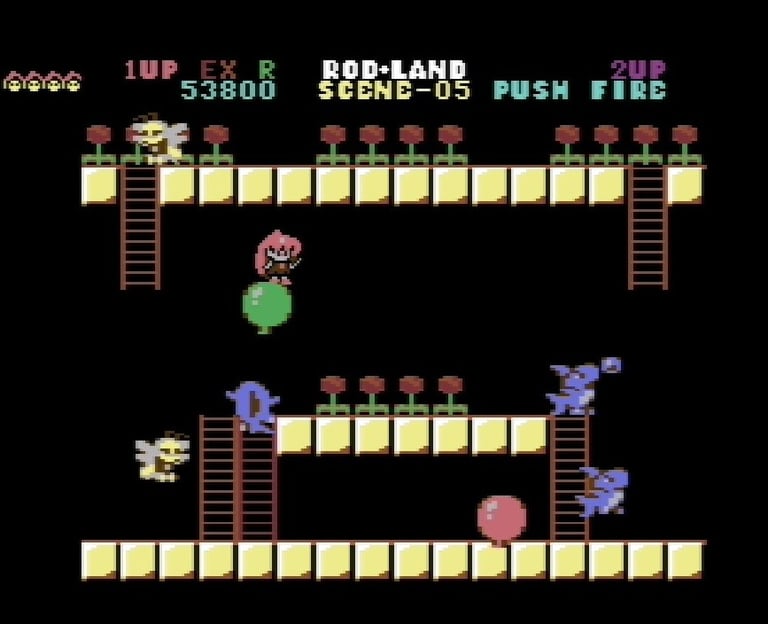 Commodore 64 Rodland Rit on Balloon