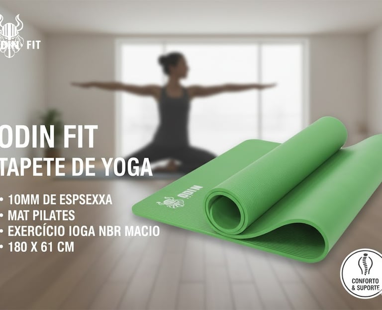 Tapete de Yoga 1,80x61cm