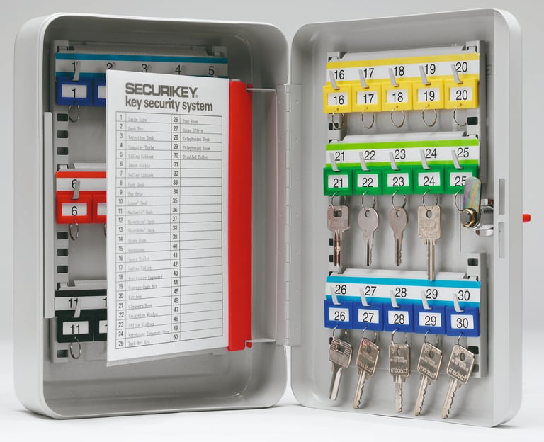 indoor key storage for 200 keys Malta