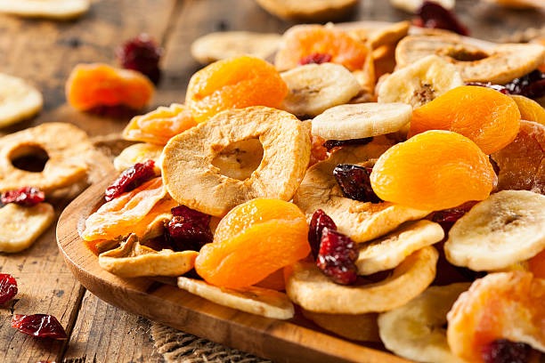 Fruta deshidratada