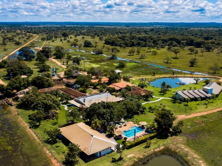 Piuval Lodge Flight View