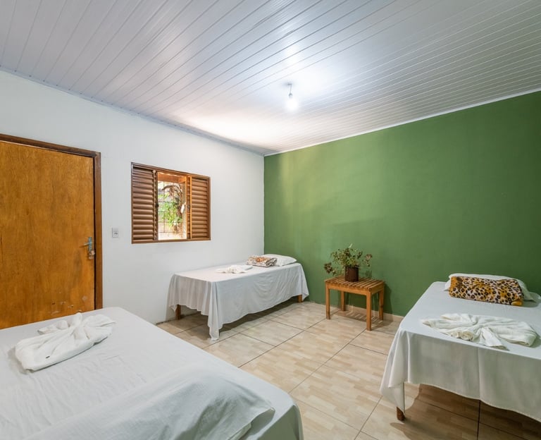 Bedroom at Perço Pataneiro Lodge