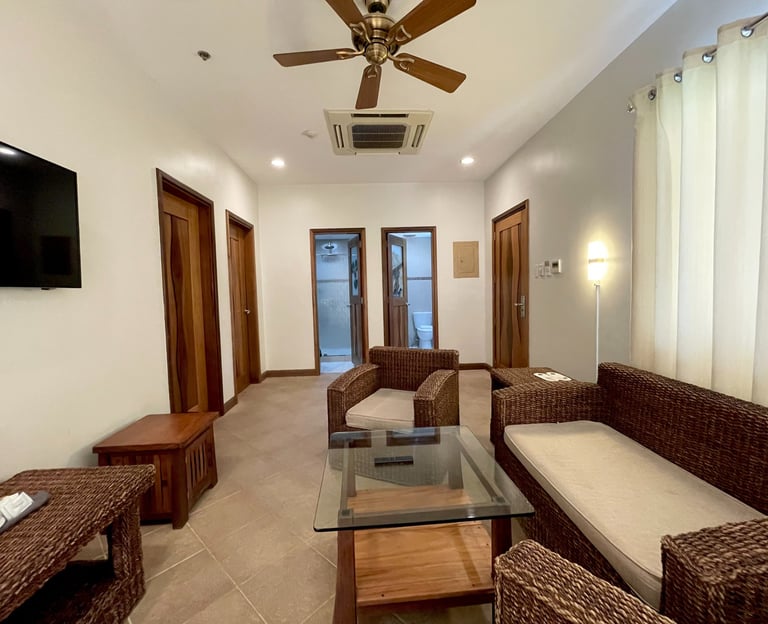 Family room with two bedrooms at Corto del Mar Coron Palawan