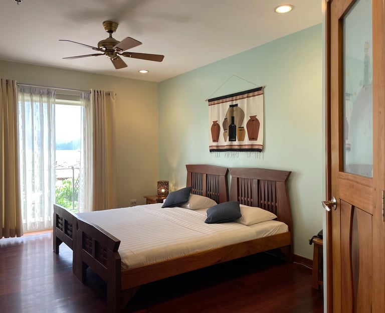 Superior Balcony Room with sea view and private terrace at Corto del Mar boutique hotel in Coron, Pa