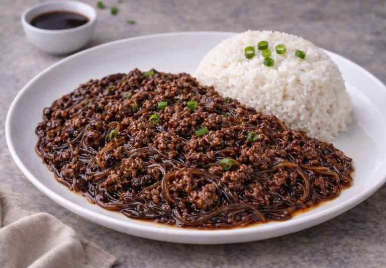 Samoan pisupo chop suey