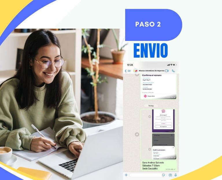 Curso de natacion formas de pago paso 2