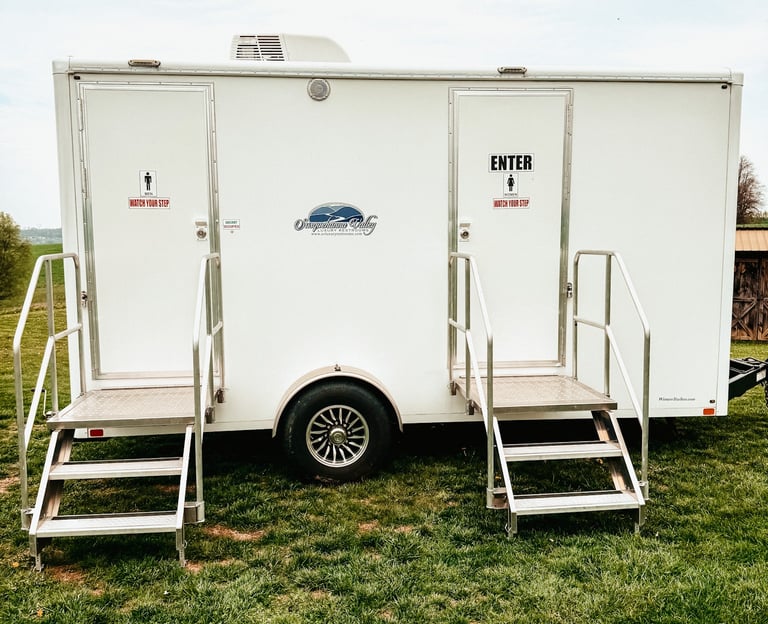 luxury restrooms, luxury bathroom rental, portable luxury bathrooms