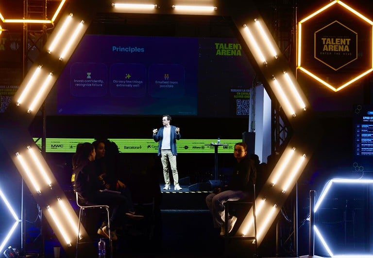Speakers durante Talent Arena 2026