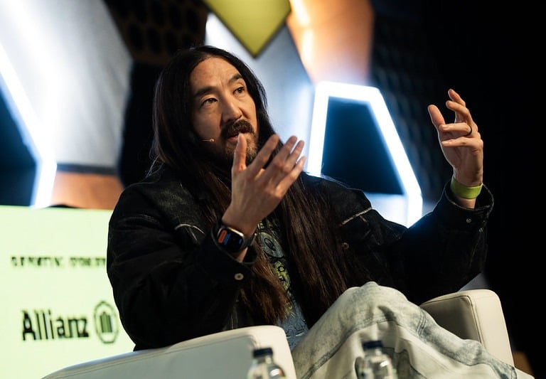 Steve Aoki en el Talent Arena 2026 en Barcelona